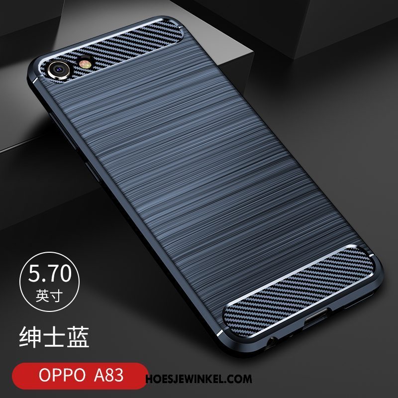 Oppo A83 Hoesje Siliconen Anti-fall Hoes, Oppo A83 Hoesje Trend Mobiele Telefoon