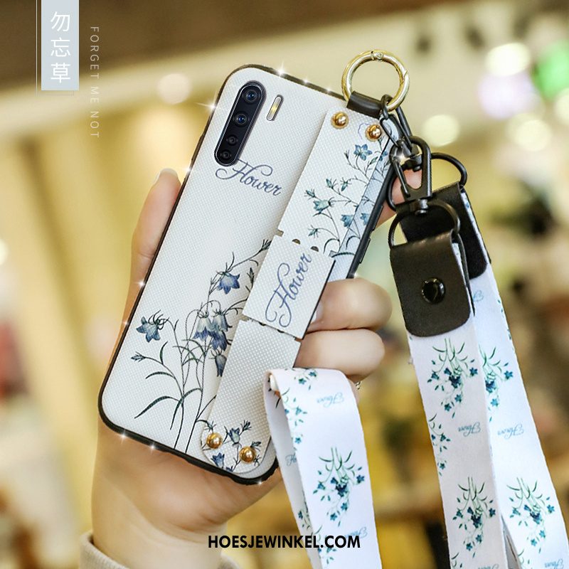 Oppo A91 Hoesje Mode Kunst Mini, Oppo A91 Hoesje Skärmskydd Trendy Merk