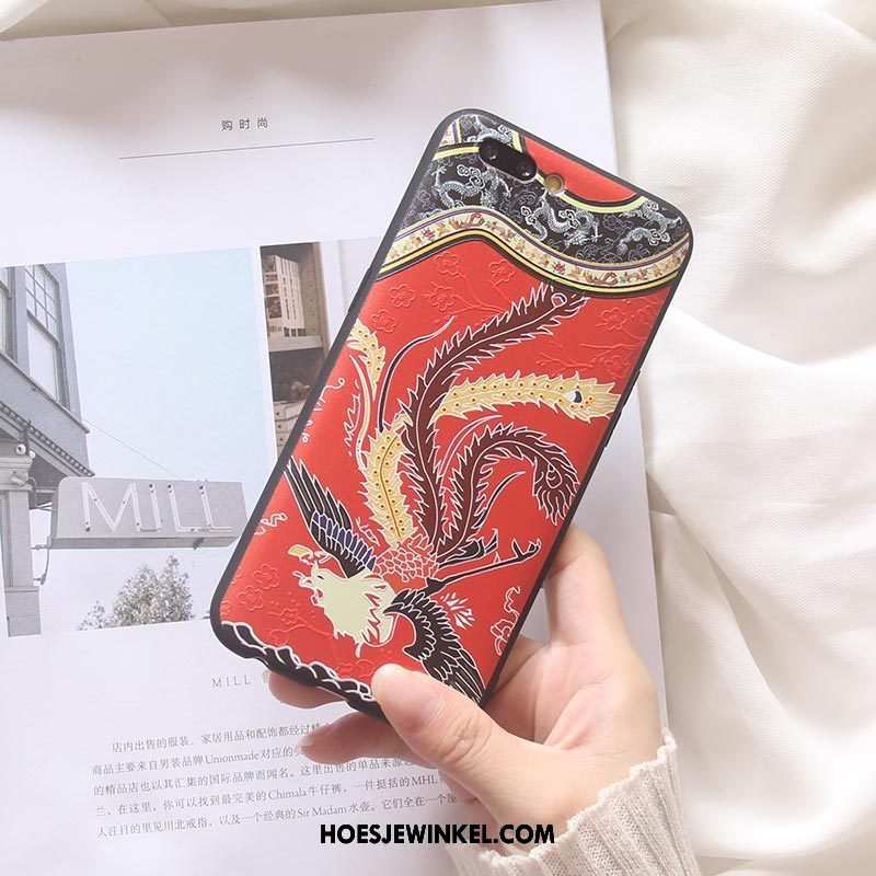 Oppo Ax5 Hoesje All Inclusive Chinese Stijl Zacht, Oppo Ax5 Hoesje Hanger Elegante