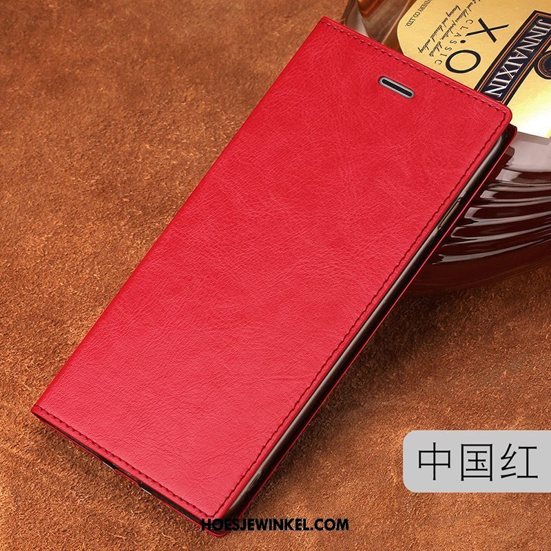 Oppo Ax5 Hoesje Bedrijf Folio All Inclusive, Oppo Ax5 Hoesje Anti-fall Rood