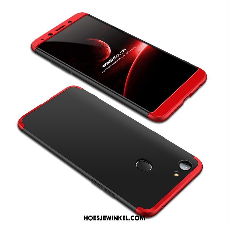 Oppo F5 Youth Hoesje All Inclusive Schrobben Tempereren, Oppo F5 Youth Hoesje Zwart Dun