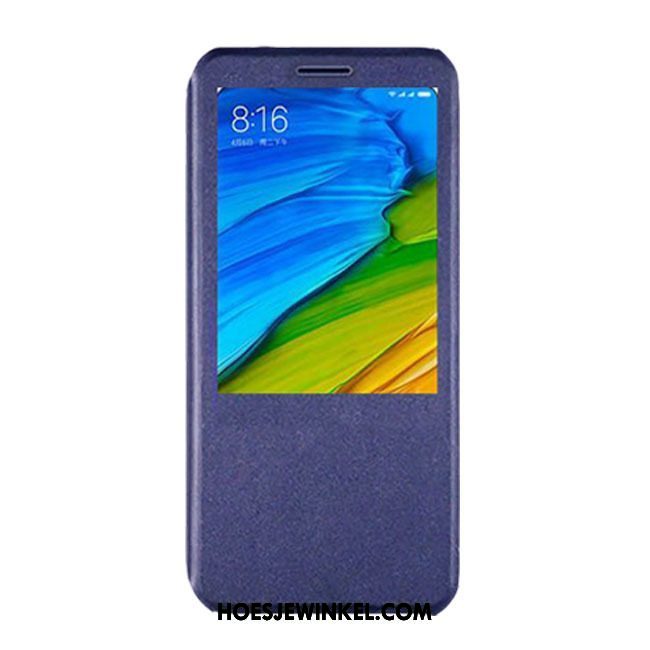 Oppo F7 Youth Hoesje Persoonlijk Mode Donkerblauw, Oppo F7 Youth Hoesje All Inclusive Mobiele Telefoon