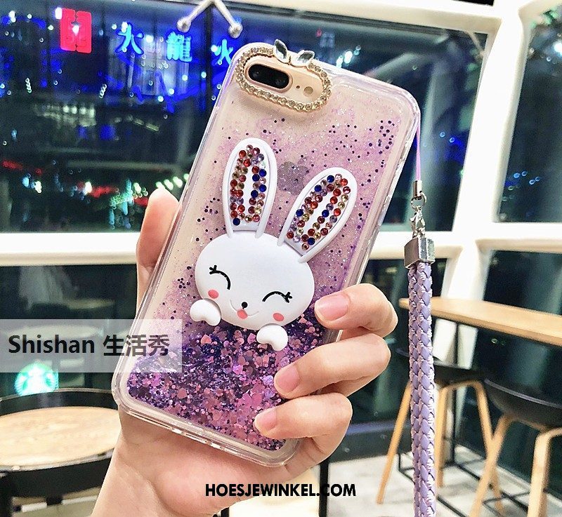 Oppo R15 Pro Hoesje Purper Drijfzand Vloeistof, Oppo R15 Pro Hoesje Scheppend Trend