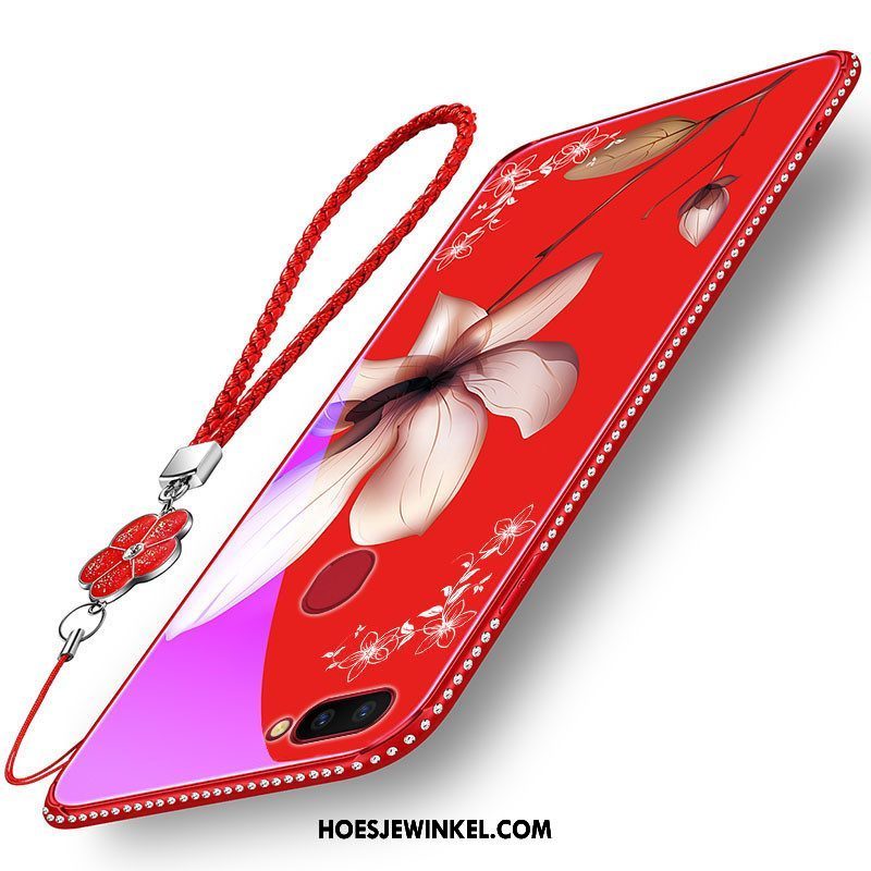 Oppo R15 Pro Hoesje Rood Anti-fall Mobiele Telefoon, Oppo R15 Pro Hoesje Hoes All Inclusive