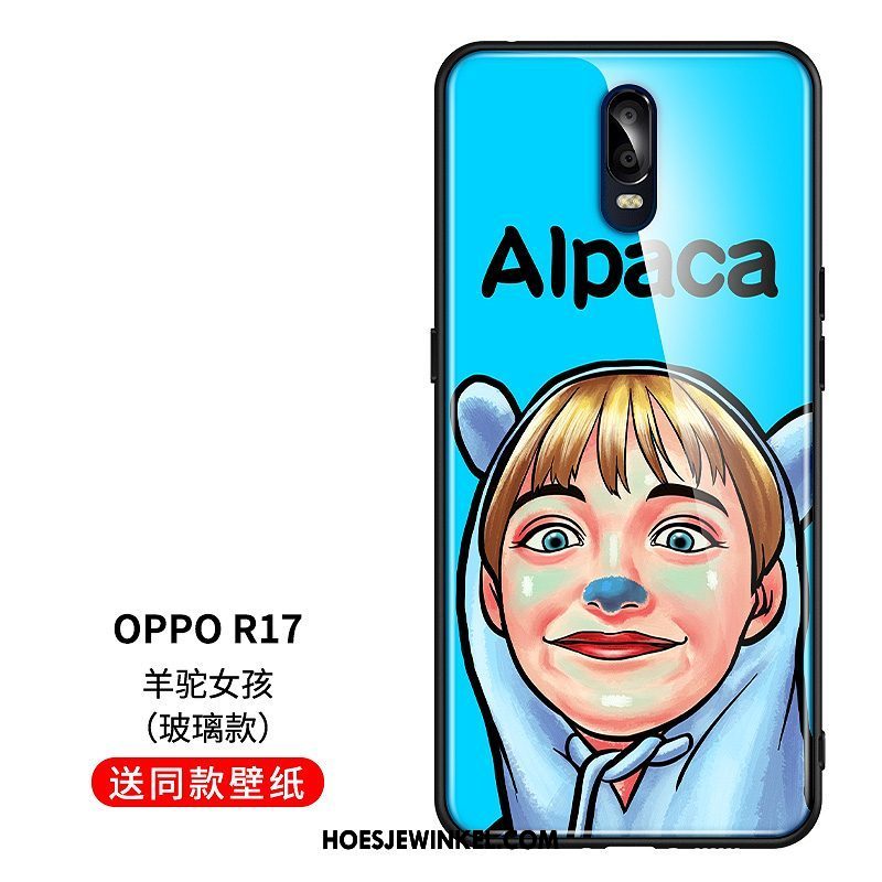 Oppo R17 Hoesje Nieuw Mobiele Telefoon Mooie, Oppo R17 Hoesje Blauw Zacht