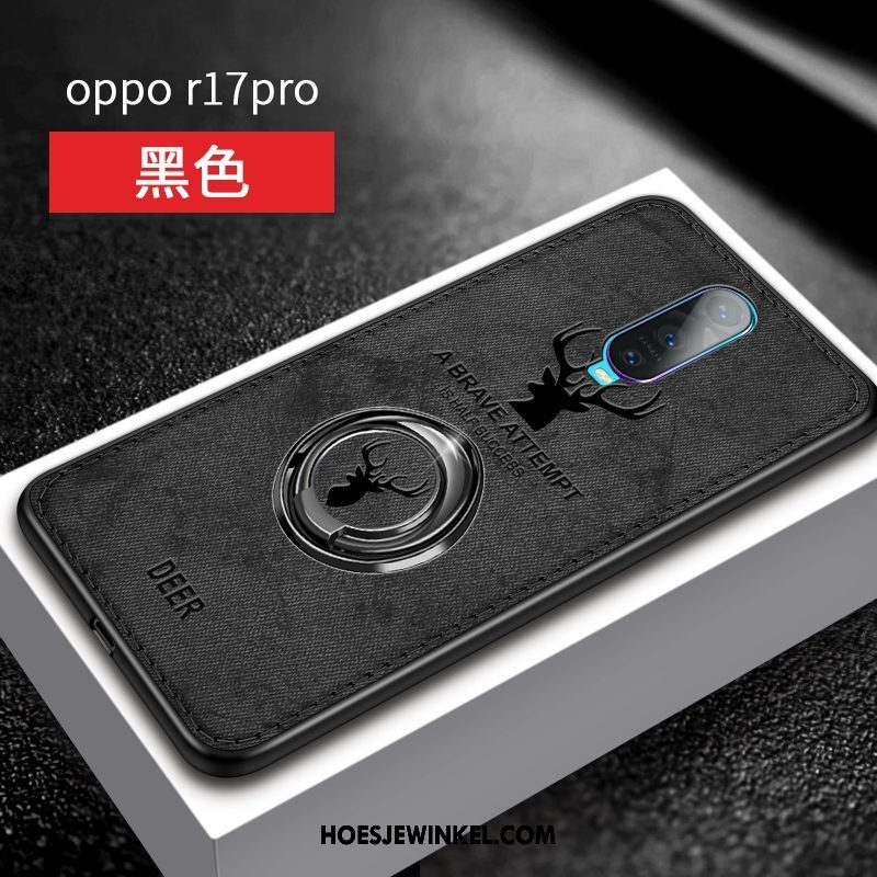Oppo R17 Pro Hoesje Trendy Merk Siliconen Dun, Oppo R17 Pro Hoesje All Inclusive Anti-fall