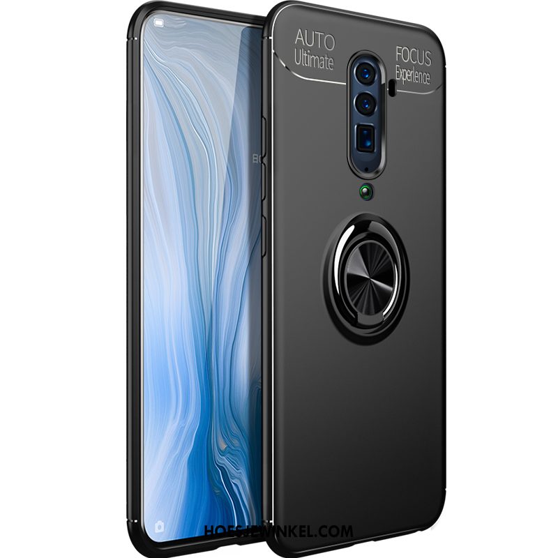 Oppo Reno 10x Zoom Hoesje Ring Mobiele Telefoon Zwart, Oppo Reno 10x Zoom Hoesje