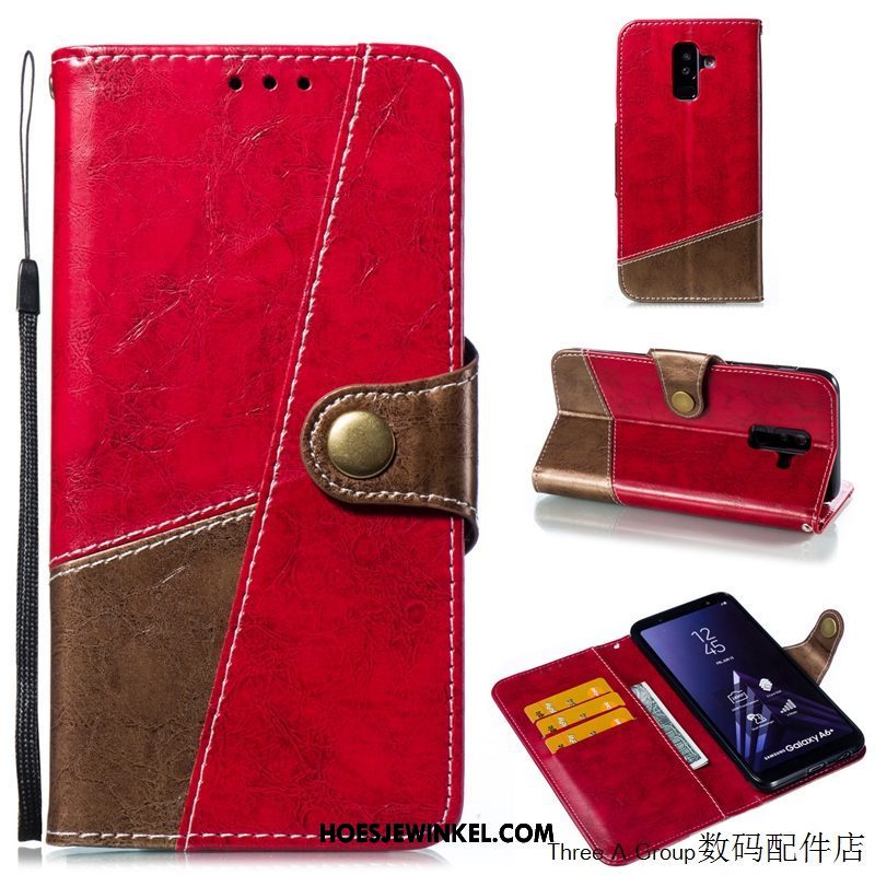 Pocophone F1 Hoesje Rood Bedrijf Hoes, Pocophone F1 Hoesje Folio Mobiele Telefoon