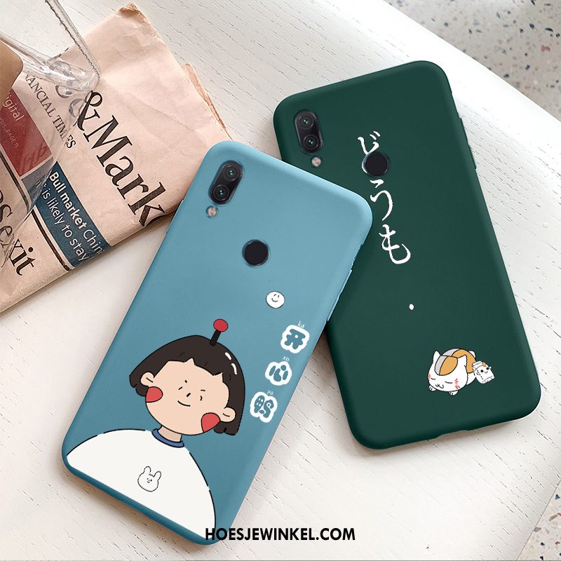 Redmi 7 Hoesje Persoonlijk Hoes Mini, Redmi 7 Hoesje Groen Bescherming Beige