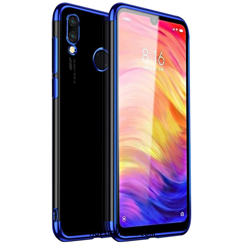 Redmi Note 7 Hoesje Mobiele Telefoon Doorzichtig Mini, Redmi Note 7 Hoesje Bescherming Siliconen Beige