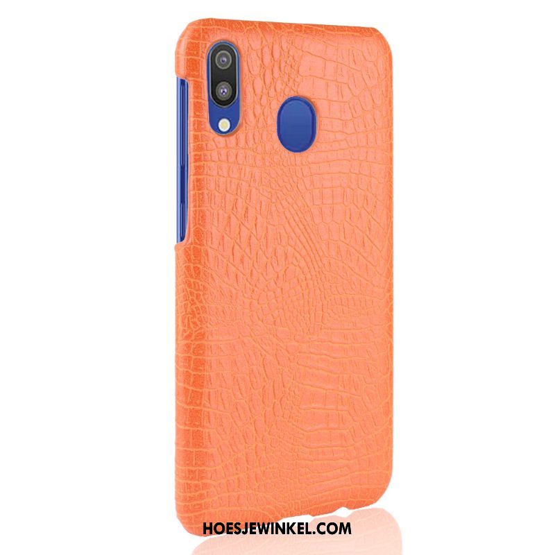 Samsung Galaxy A20e Hoesje Mobiele Telefoon Ster Leer, Samsung Galaxy A20e Hoesje Tas Hoes Orange