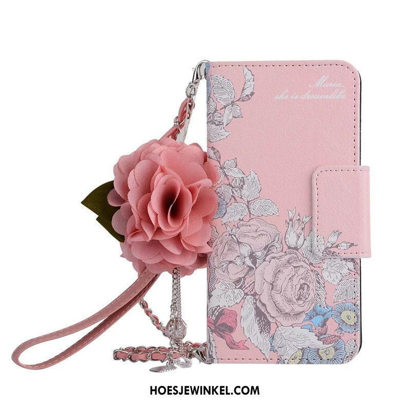 Samsung Galaxy A3 2016 Hoesje Kleur Folio Ketting, Samsung Galaxy A3 2016 Hoesje Mobiele Telefoon Ster