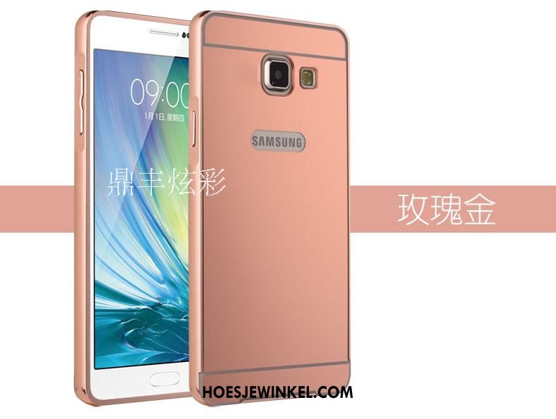 Samsung Galaxy A3 2016 Hoesje Metaal Tas Mobiele Telefoon, Samsung Galaxy A3 2016 Hoesje Omlijsting Hoes