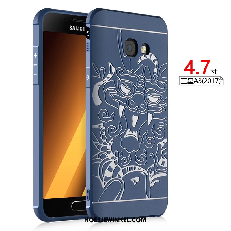 Samsung Galaxy A3 2017 Hoesje Hoes Bescherming Ster, Samsung Galaxy A3 2017 Hoesje Anti-fall Mobiele Telefoon