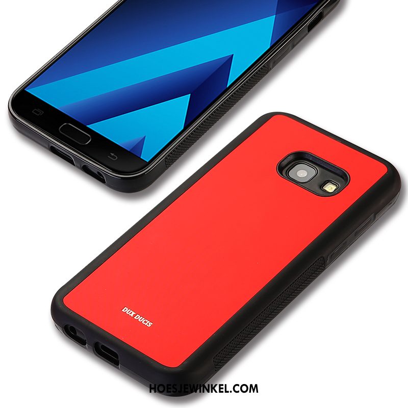 Samsung Galaxy A3 2017 Hoesje Mobiele Telefoon Rood Ster, Samsung Galaxy A3 2017 Hoesje Bedrijf