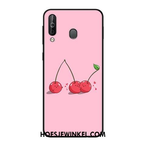 Samsung Galaxy A40s Hoesje Wind Mobiele Telefoon Roze, Samsung Galaxy A40s Hoesje Hoes Bescherming