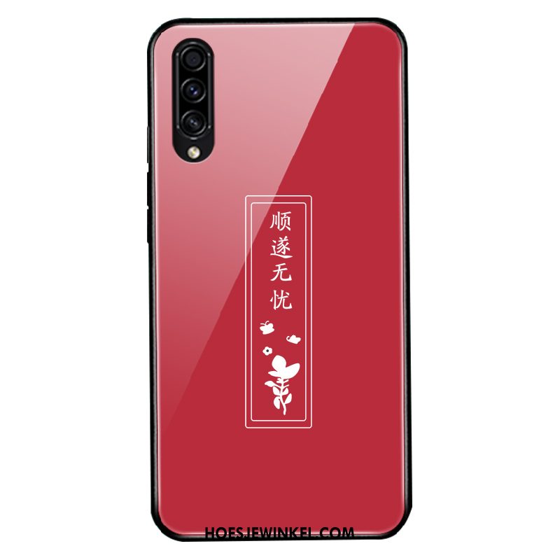 Samsung Galaxy A50s Hoesje Nieuw Pas Rood, Samsung Galaxy A50s Hoesje Anti-fall Persoonlijk