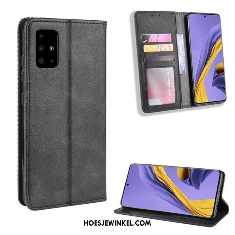 Samsung Galaxy A51 Hoesje Folio Ster Mobiele Telefoon, Samsung Galaxy A51 Hoesje Hoes Bescherming