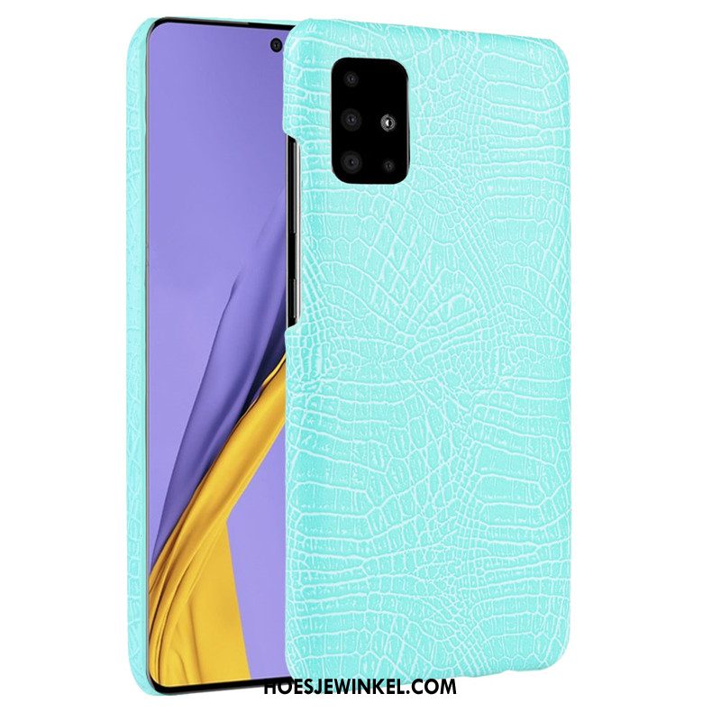 Samsung Galaxy A51 Hoesje Mobiele Telefoon Krokodillenleer Bedrijf, Samsung Galaxy A51 Hoesje Patroon Ster