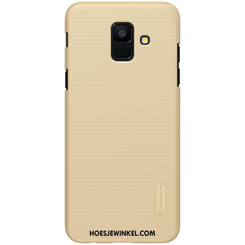 Samsung Galaxy A6 Hoesje Goud Bescherming Hoes, Samsung Galaxy A6 Hoesje Anti-fall Mobiele Telefoon