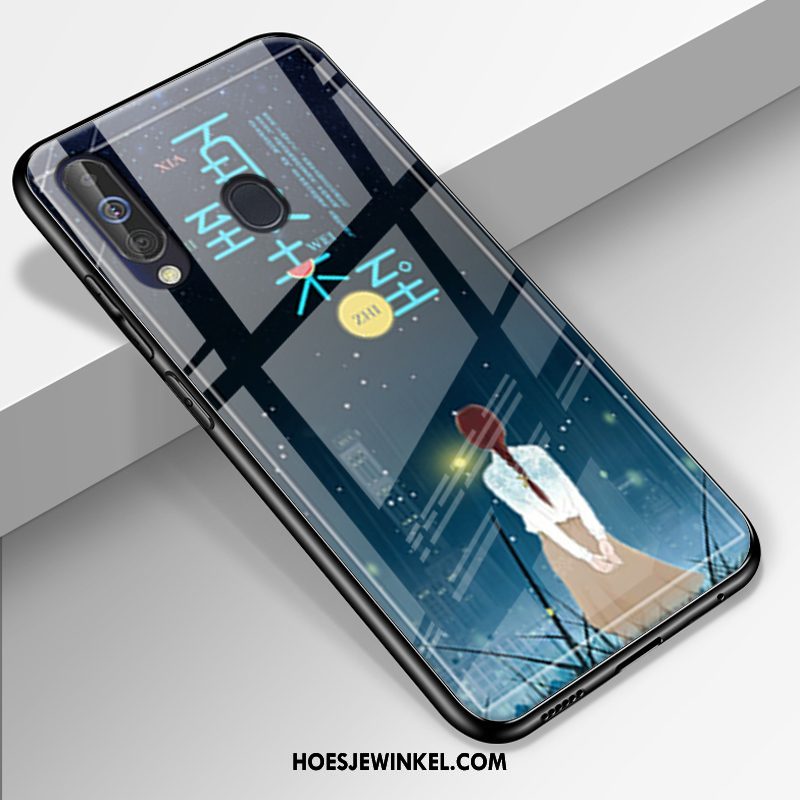 Samsung Galaxy A60 Hoesje All Inclusive Mobiele Telefoon Groen, Samsung Galaxy A60 Hoesje Bescherming Trendy Merk