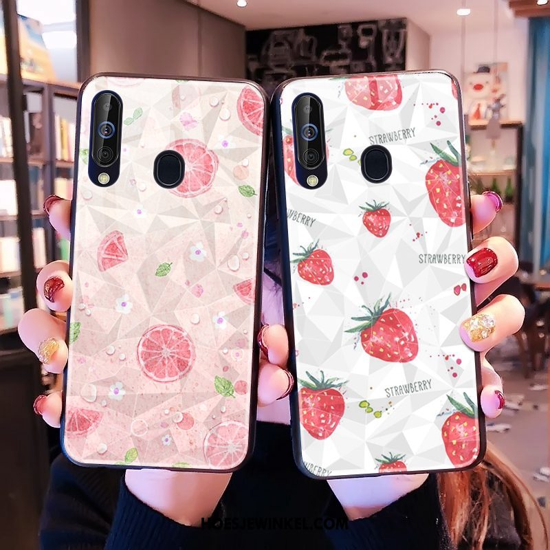 Samsung Galaxy A60 Hoesje Siliconen Patroon Ster, Samsung Galaxy A60 Hoesje Zacht Trendy Merk