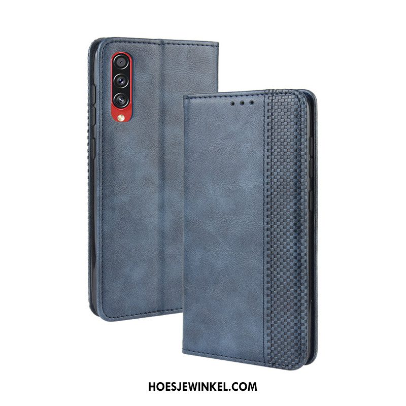 Samsung Galaxy A70s Hoesje Portemonnee Ster Leren Etui, Samsung Galaxy A70s Hoesje Bescherming Hoes