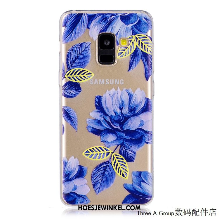 Samsung Galaxy A8 2018 Hoesje Zacht Ster Mobiele Telefoon, Samsung Galaxy A8 2018 Hoesje Anti-fall All Inclusive