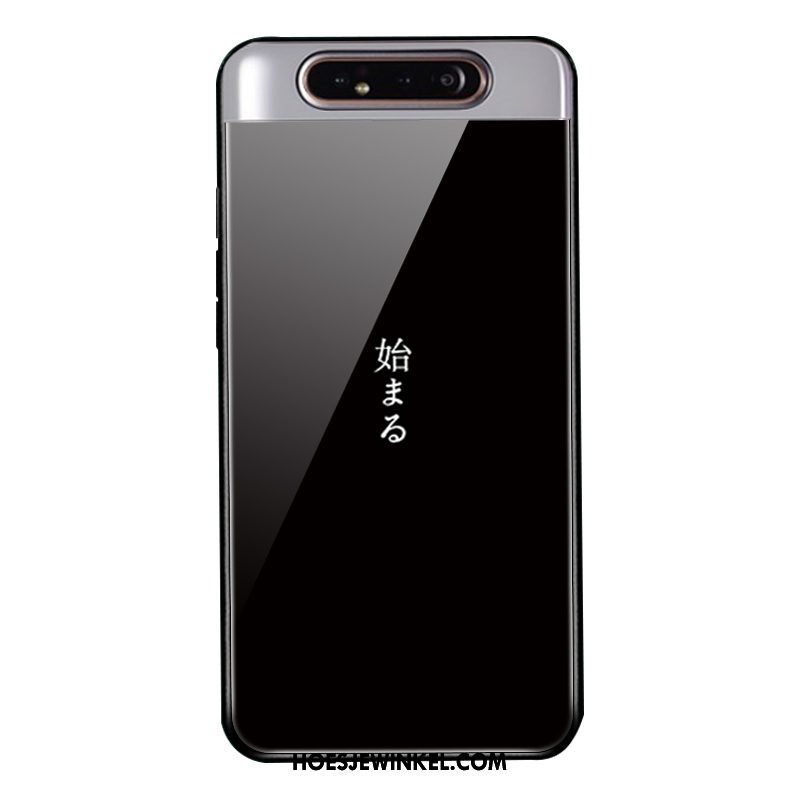 Samsung Galaxy A80 Hoesje Bescherming Siliconen Eenvoudige, Samsung Galaxy A80 Hoesje Mobiele Telefoon Trend