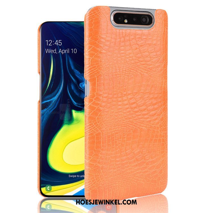 Samsung Galaxy A80 Hoesje Mobiele Telefoon Patroon Hard, Samsung Galaxy A80 Hoesje Bescherming Hoes Orange