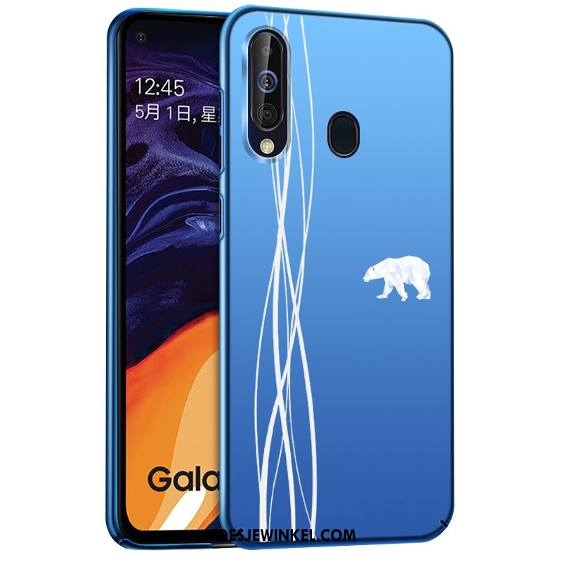 Samsung Galaxy A8s Hoesje All Inclusive Scheppend Blauw, Samsung Galaxy A8s Hoesje High End Schrobben