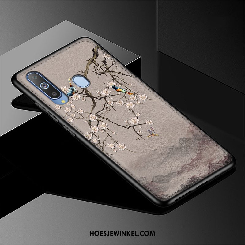 Samsung Galaxy A8s Hoesje Trend Bescherming Hoes, Samsung Galaxy A8s Hoesje All Inclusive Reliëf