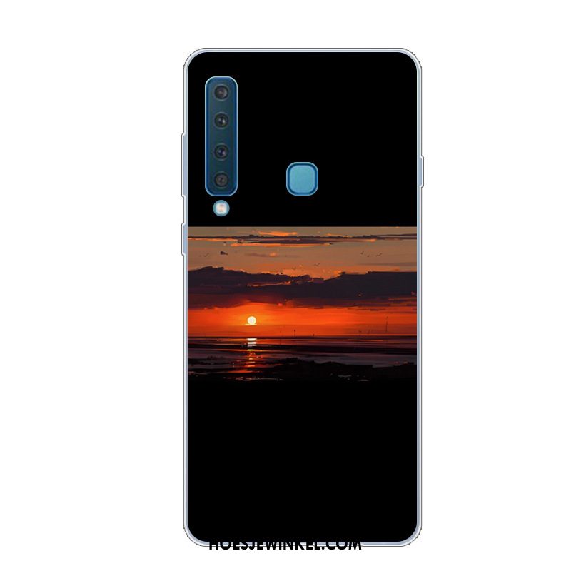 Samsung Galaxy A9 2018 Hoesje Persoonlijk Mesh Zacht, Samsung Galaxy A9 2018 Hoesje Scheppend Hanger