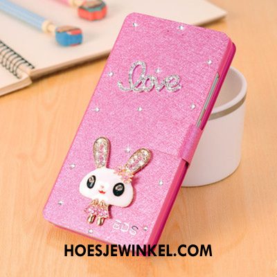 Samsung Galaxy A9 2018 Hoesje Rood Hoes Roze, Samsung Galaxy A9 2018 Hoesje Mini Ster