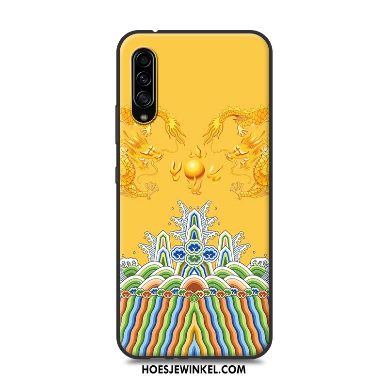 Samsung Galaxy A90 5g Hoesje Lovers Geel Bescherming, Samsung Galaxy A90 5g Hoesje Hoes Mobiele Telefoon