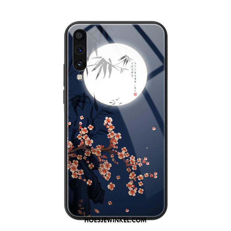 Samsung Galaxy A90 5g Hoesje Wind Trend Spiegel, Samsung Galaxy A90 5g Hoesje Chinese Stijl Net Red