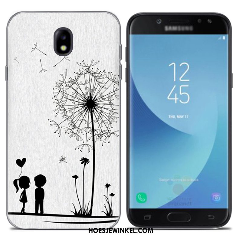 Samsung Galaxy J5 2017 Hoesje All Inclusive Ster Zacht, Samsung Galaxy J5 2017 Hoesje Wit Hoes