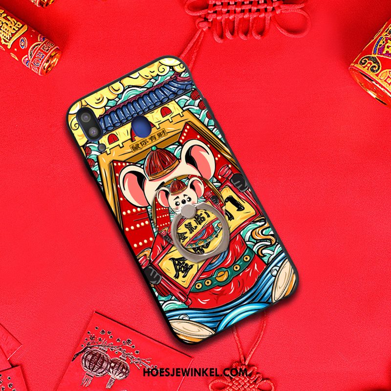 Samsung Galaxy M20 Hoesje All Inclusive Trend Anti-fall, Samsung Galaxy M20 Hoesje Rijkdom Ster