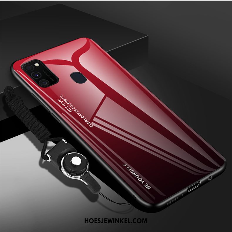 Samsung Galaxy M30s Hoesje Bescherming Scheppend Dun, Samsung Galaxy M30s Hoesje All Inclusive Anti-fall