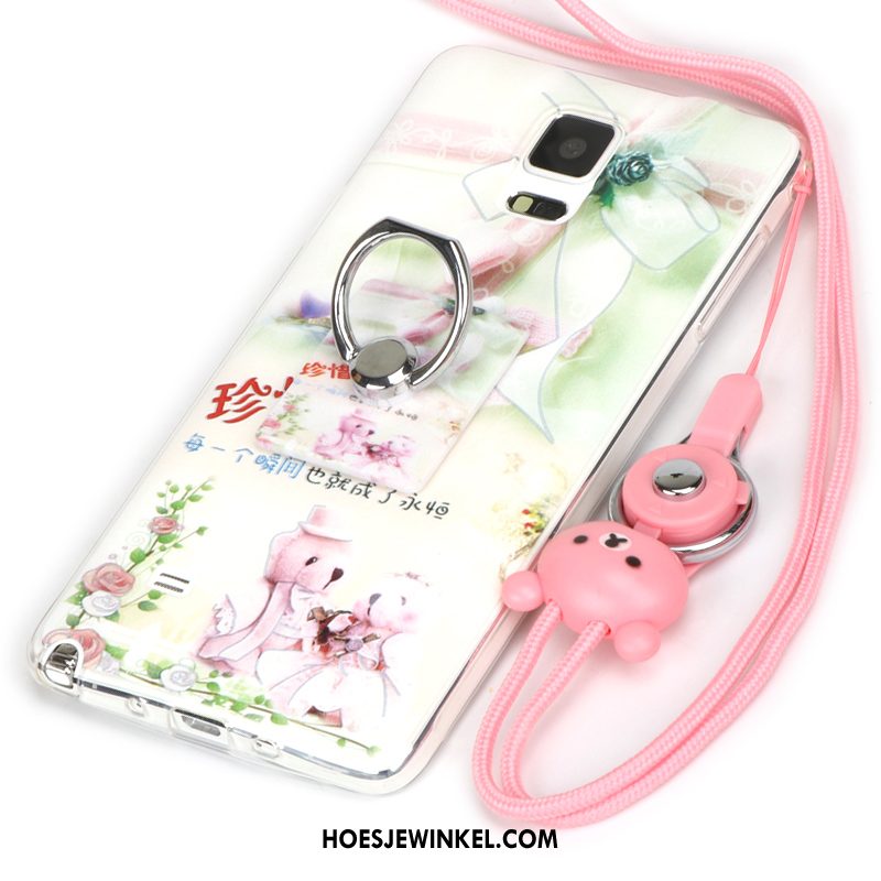 Samsung Galaxy Note 4 Hoesje Anti-fall Mobiele Telefoon Groen, Samsung Galaxy Note 4 Hoesje Ster Hoes