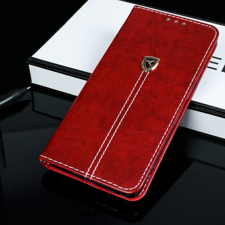 Samsung Galaxy Note 8 Hoesje Anti-fall Zacht Leren Etui, Samsung Galaxy Note 8 Hoesje Bedrijf Ster