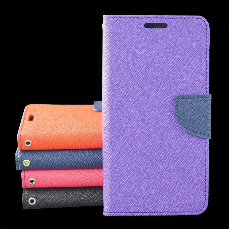 Samsung Galaxy Note 8 Hoesje Folio Hoes Bescherming, Samsung Galaxy Note 8 Hoesje Purper Zacht