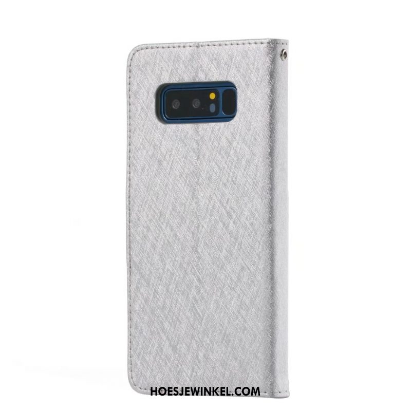 Samsung Galaxy Note 8 Hoesje Ster Folio Hanger, Samsung Galaxy Note 8 Hoesje Mobiele Telefoon Portemonnee