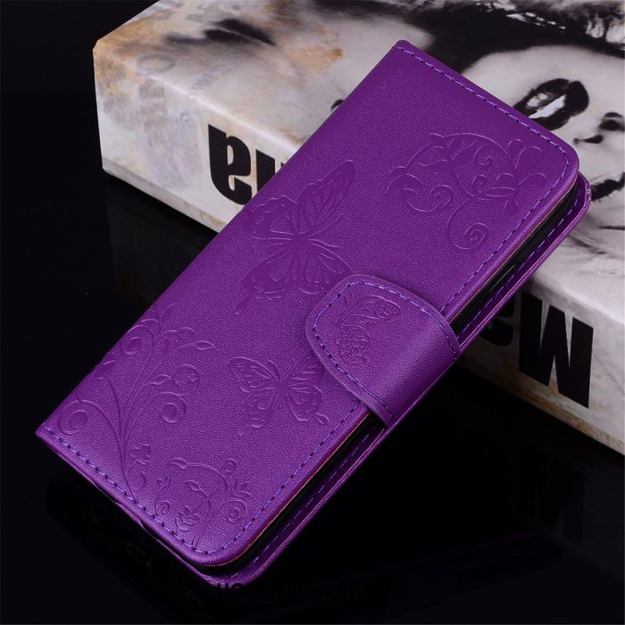 Samsung Galaxy Note 9 Hoesje Anti-fall Leren Etui Mobiele Telefoon, Samsung Galaxy Note 9 Hoesje Purper All Inclusive