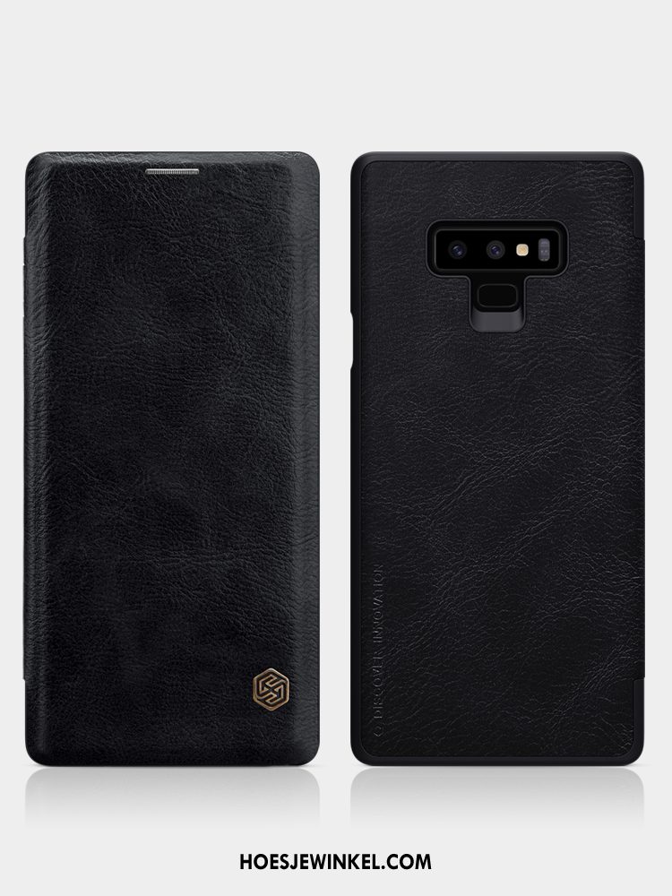 Samsung Galaxy Note 9 Hoesje Bedrijf Ster Zwart, Samsung Galaxy Note 9 Hoesje Bescherming Hoes