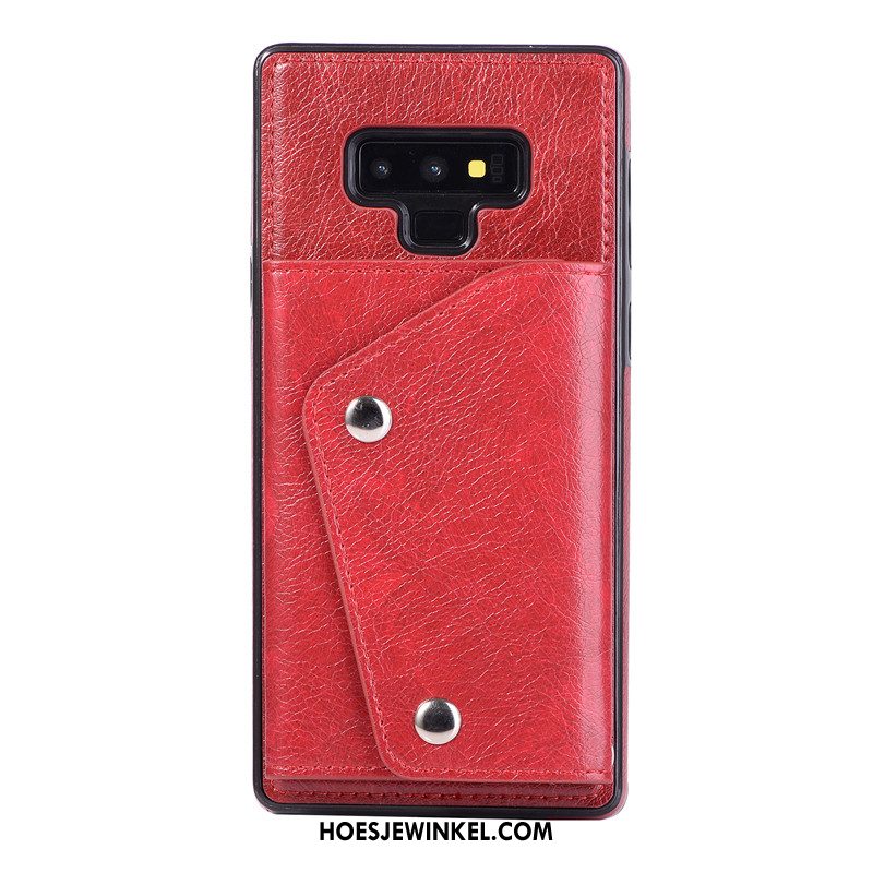 Samsung Galaxy Note 9 Hoesje Ondersteuning Zacht Hanger, Samsung Galaxy Note 9 Hoesje Kaart Nieuw