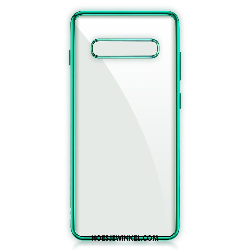 Samsung Galaxy S10 5g Hoesje All Inclusive Ster Zacht, Samsung Galaxy S10 5g Hoesje Plating Mobiele Telefoon