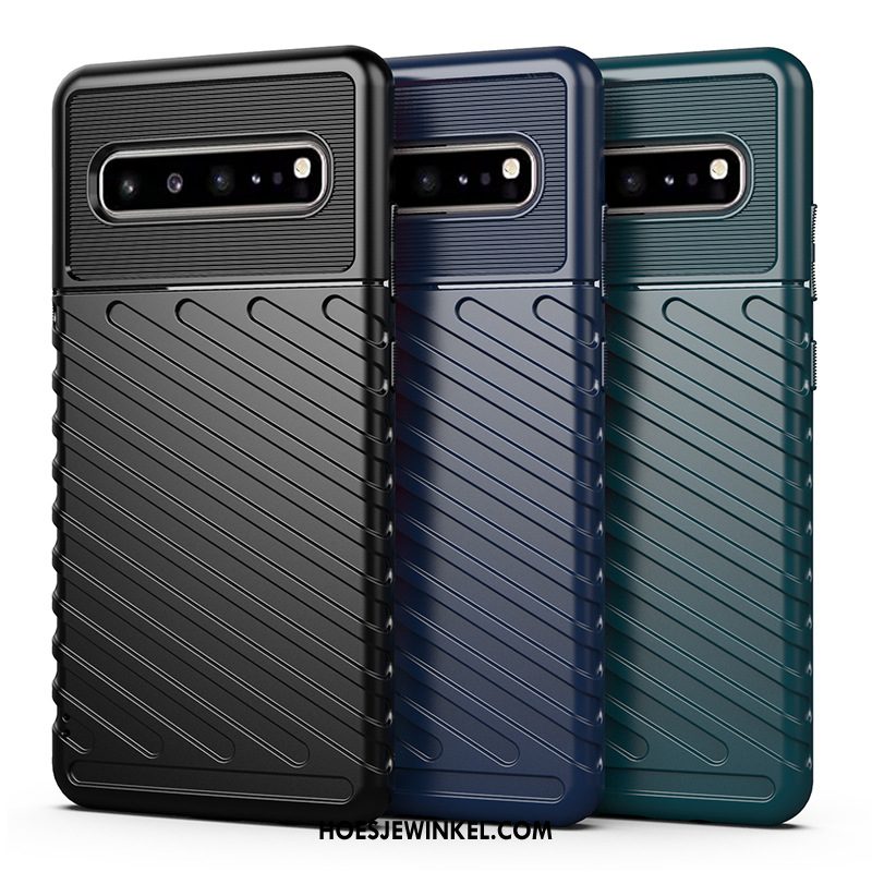 Samsung Galaxy S10 5g Hoesje Mobiele Telefoon Zacht Ster, Samsung Galaxy S10 5g Hoesje Zwart