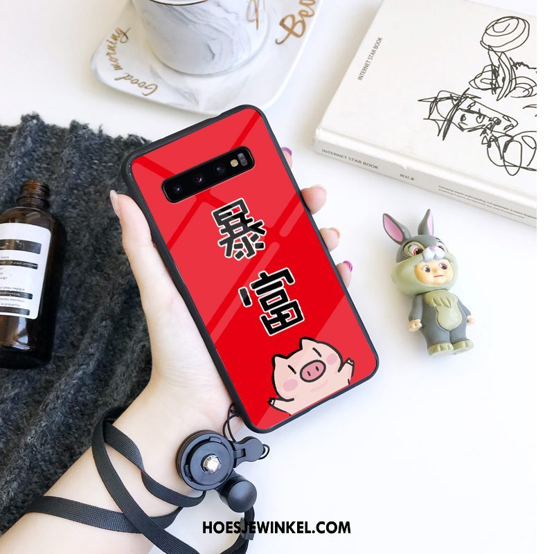 Samsung Galaxy S10 Hoesje Mobiele Telefoon Hoes Hanger, Samsung Galaxy S10 Hoesje Persoonlijk Net Red