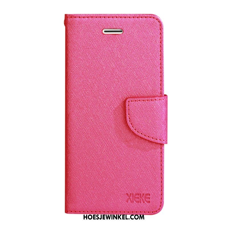 Samsung Galaxy S10e Hoesje Folio Mobiele Telefoon Rood, Samsung Galaxy S10e Hoesje Ster Leren Etui